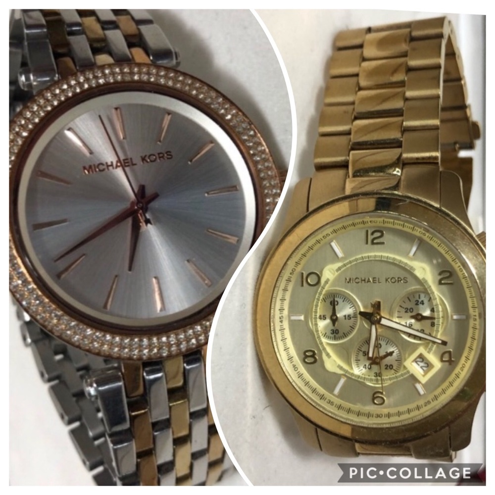 THEEE Large face round women’s Michael kors watches - Picture 2 of 13